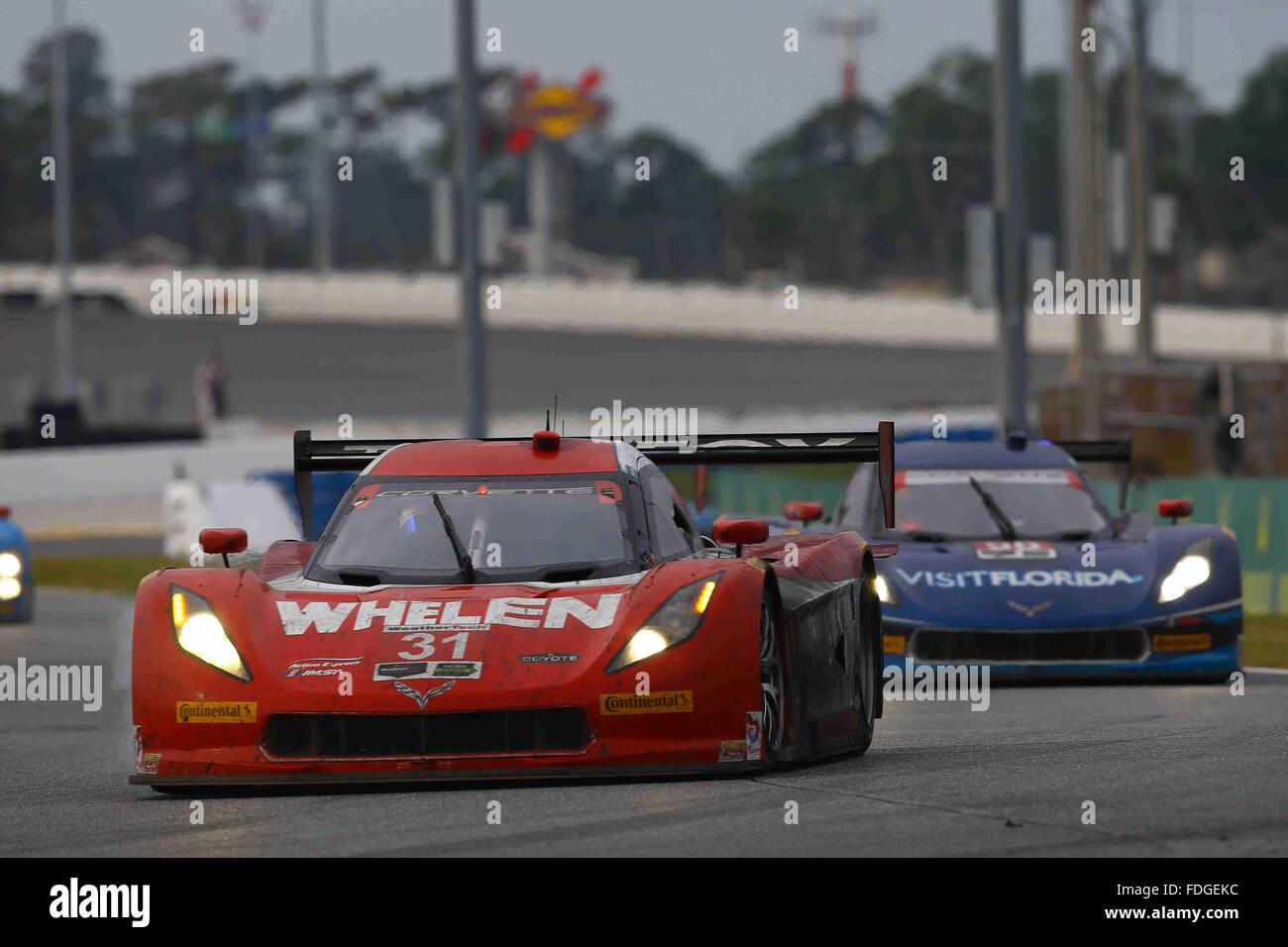 Daytona Raceway, Daytona Beach, Florida, USA. 31st Jan, 2016. Rolex 24 ...