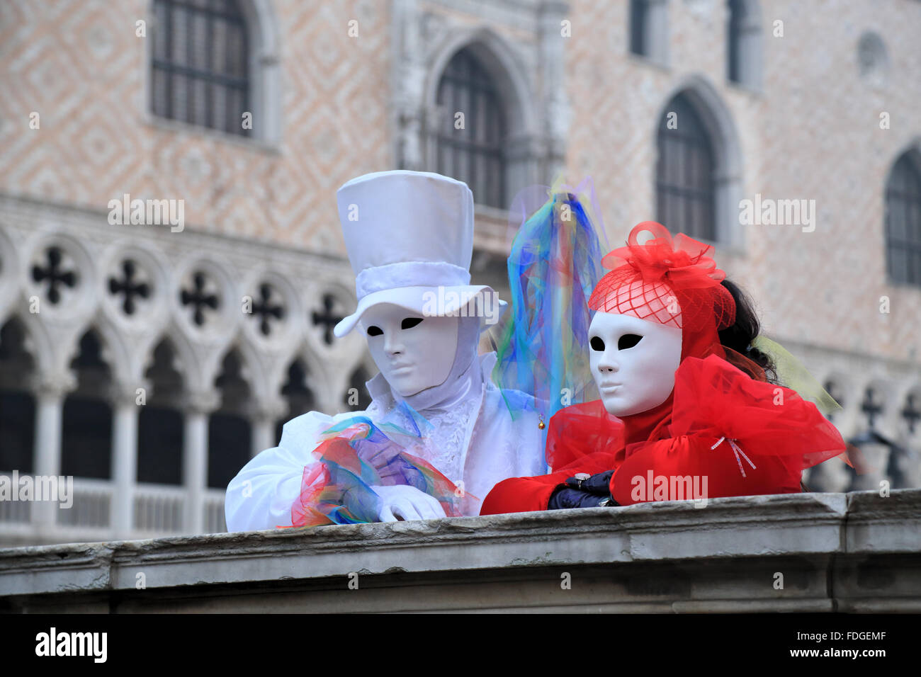 Carnevale di Venezia -  Venice Carnival 2016 Stock Photo