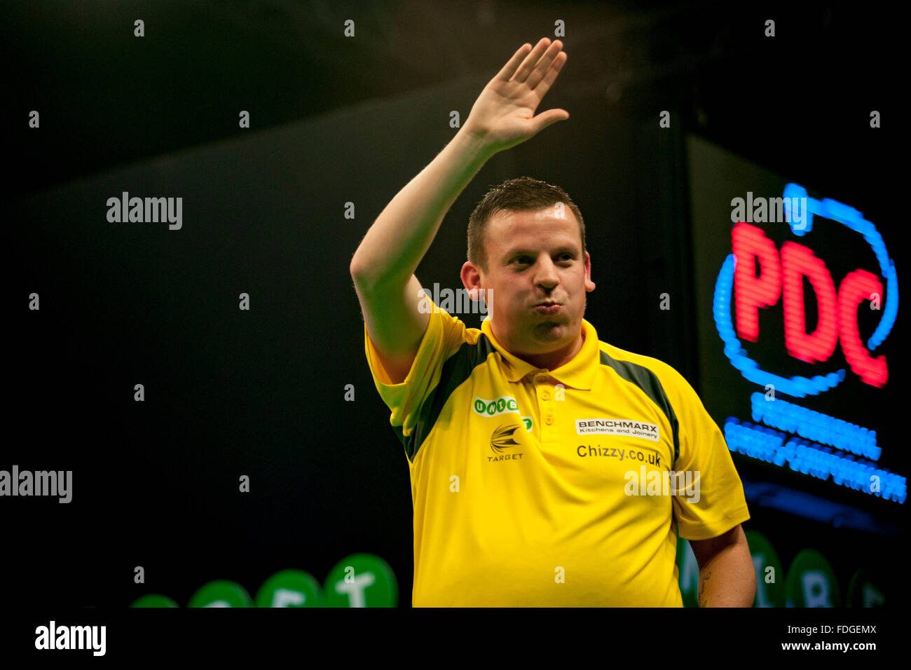 ArenaMK, Milton Keynes, UK. 31st Jan, 2016. Unibet Masters Darts
