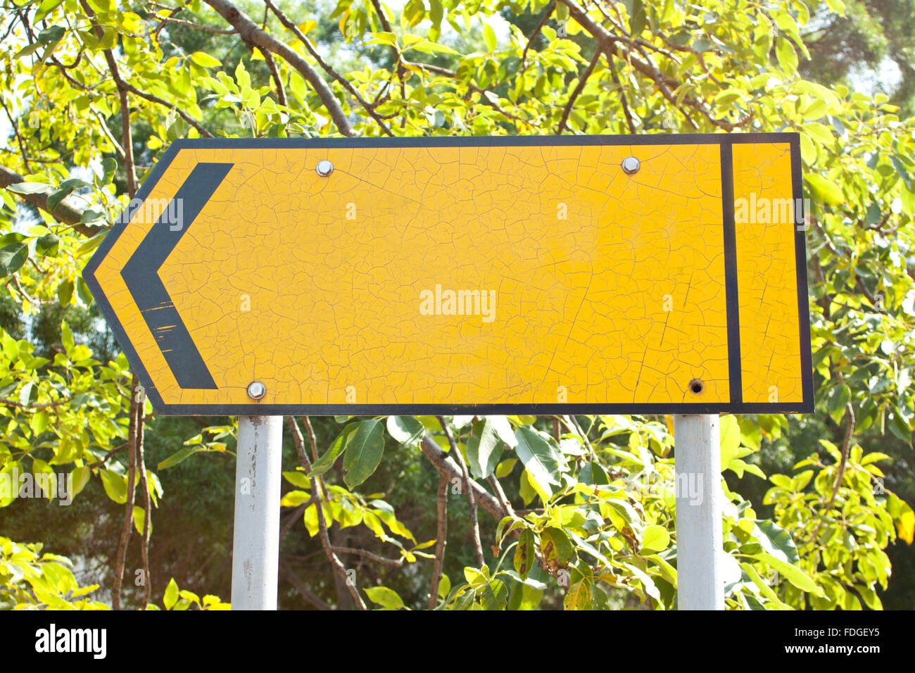 Sign in countryside Stock Photo - Alamy