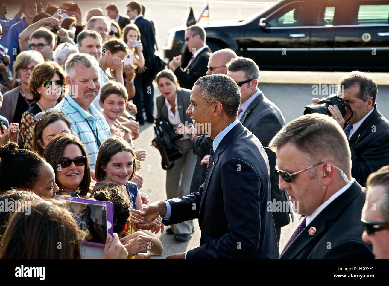 Kansas City, Missouri, USA, 29th July, 2014 President Barak Obama at ...