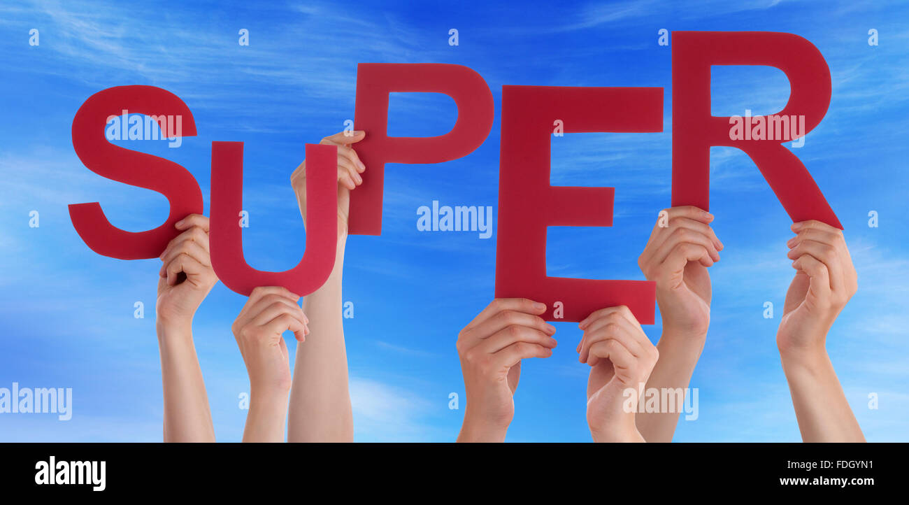 Like hands people team word letters hi-res stock photography and images ...