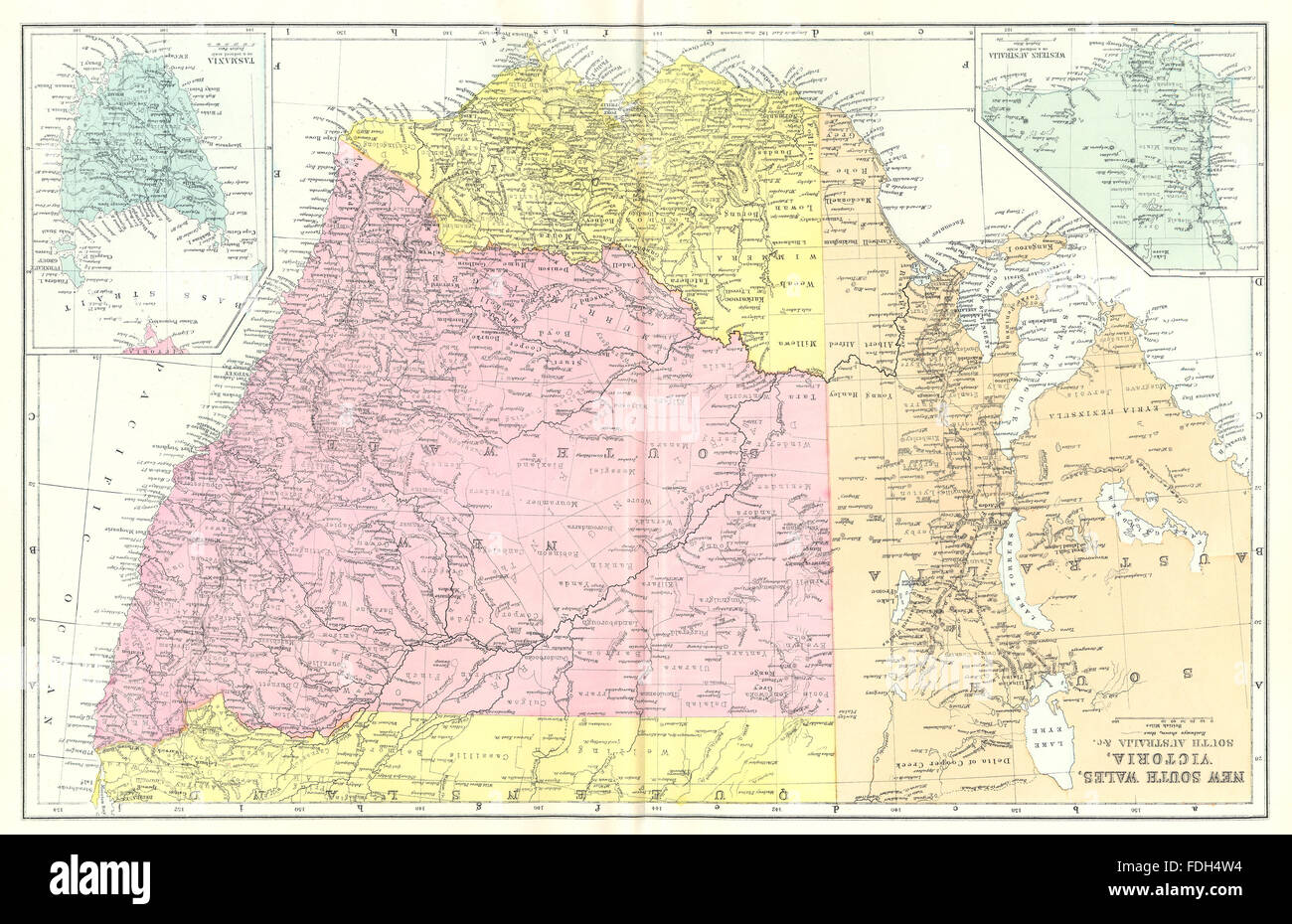 Inset Map Australia Australia inset map hi-res stock photography and images - Alamy