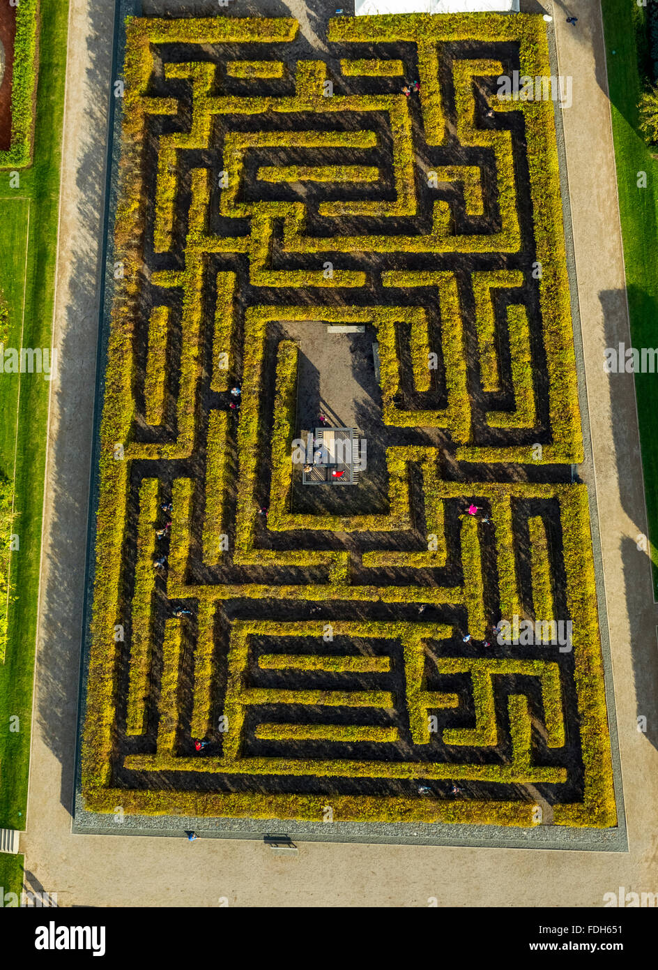 Hedge maze labyrinth germany hi-res stock photography and images - Alamy