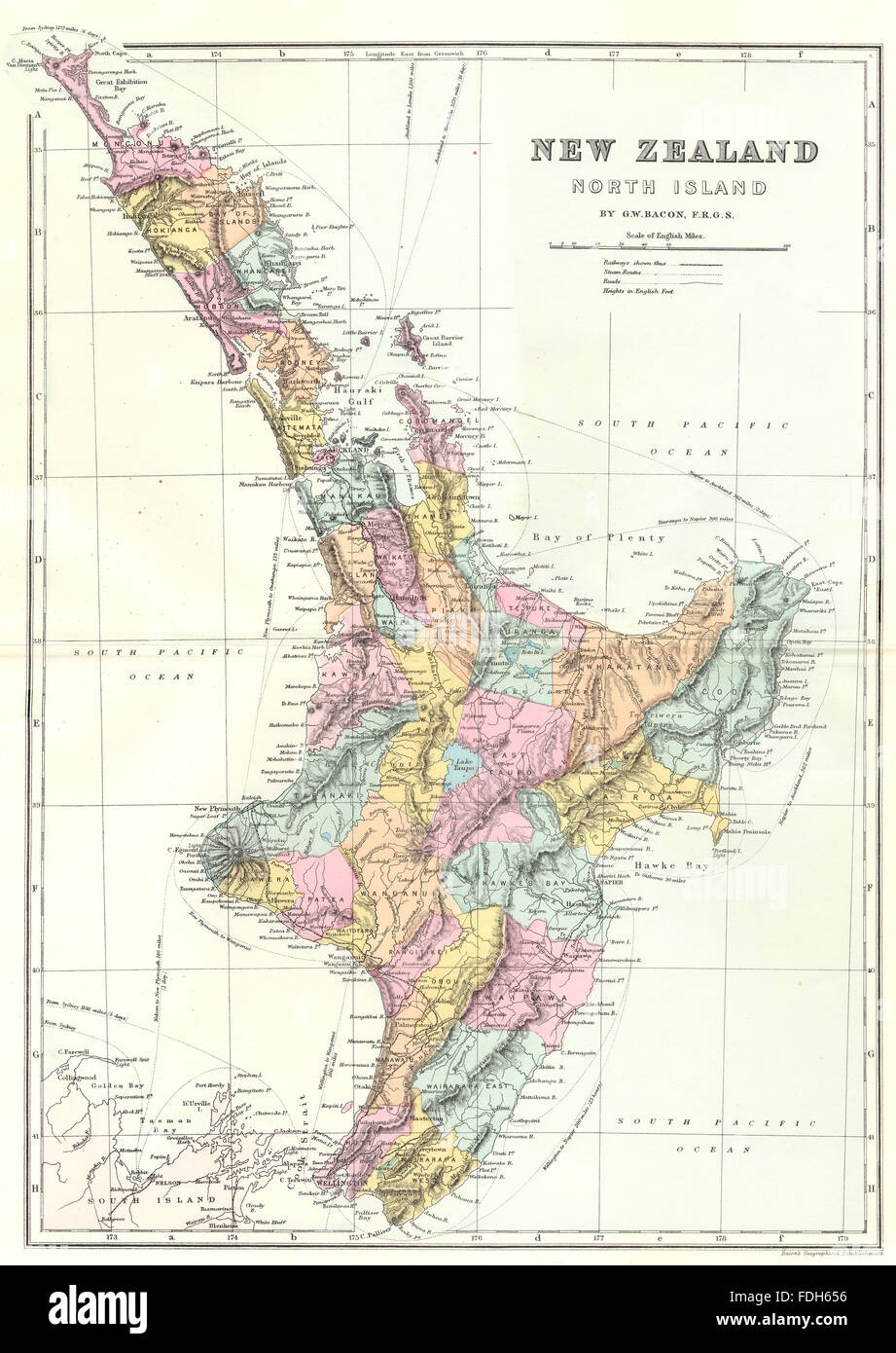 new-zealand-north-island-map-hi-res-stock-photography-and-images-alamy for Free Printable Map Of New Zealand North Island New zealand north island map hi-res stock photography and images - Alamy for Free Printable Map Of New Zealand North Island
