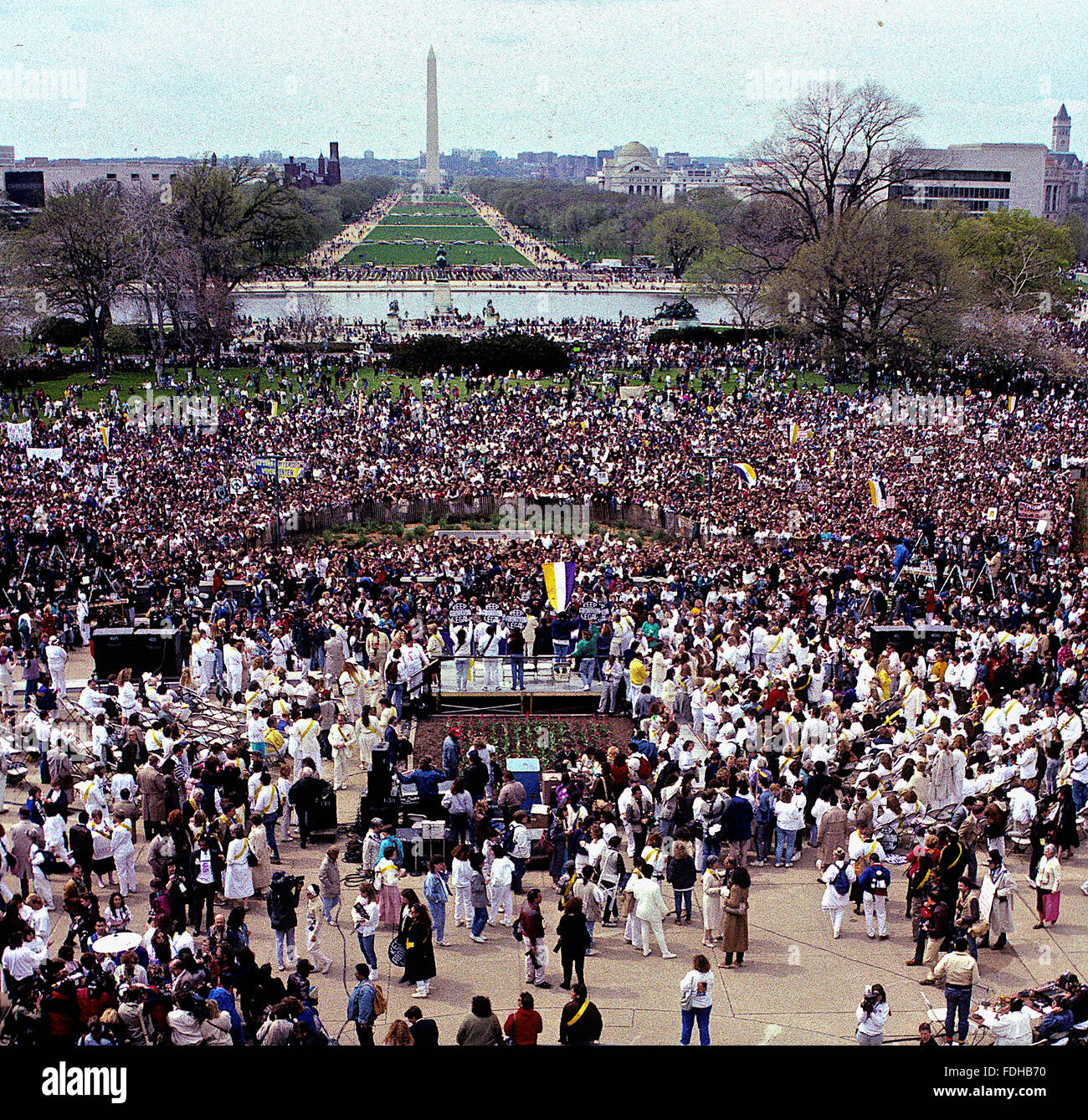 Washington, DC., 10th April, 1989 In one of the biggest political