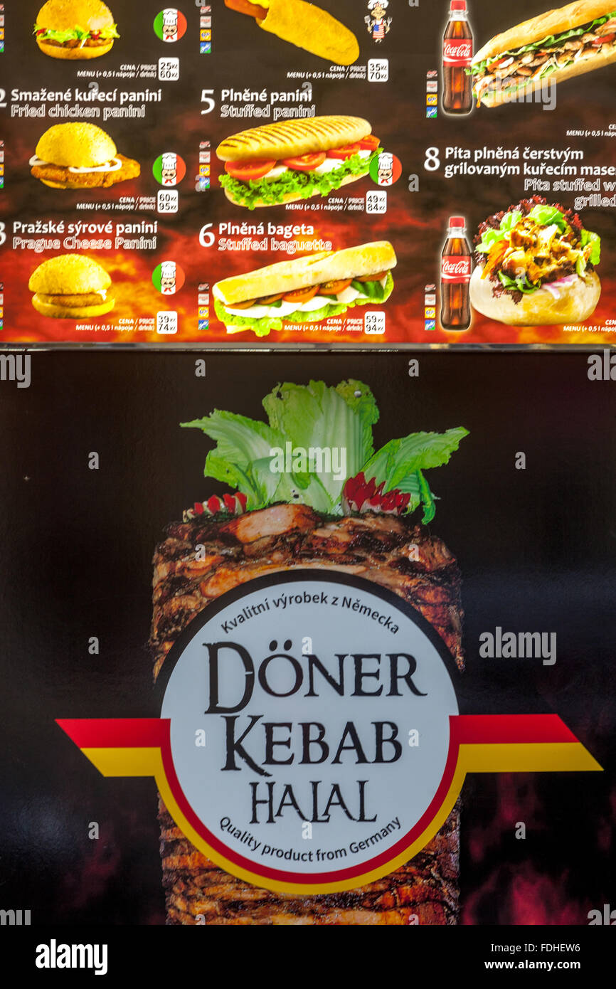 Doner Kebab Halal Stock Photo Alamy