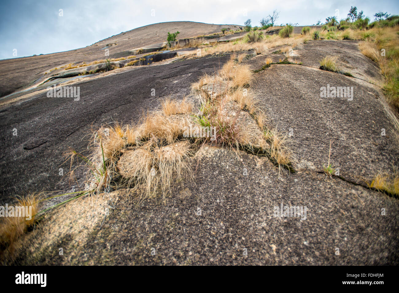 Sibebe Rock in Mbabane in Swaziland, Africa Stock Photo