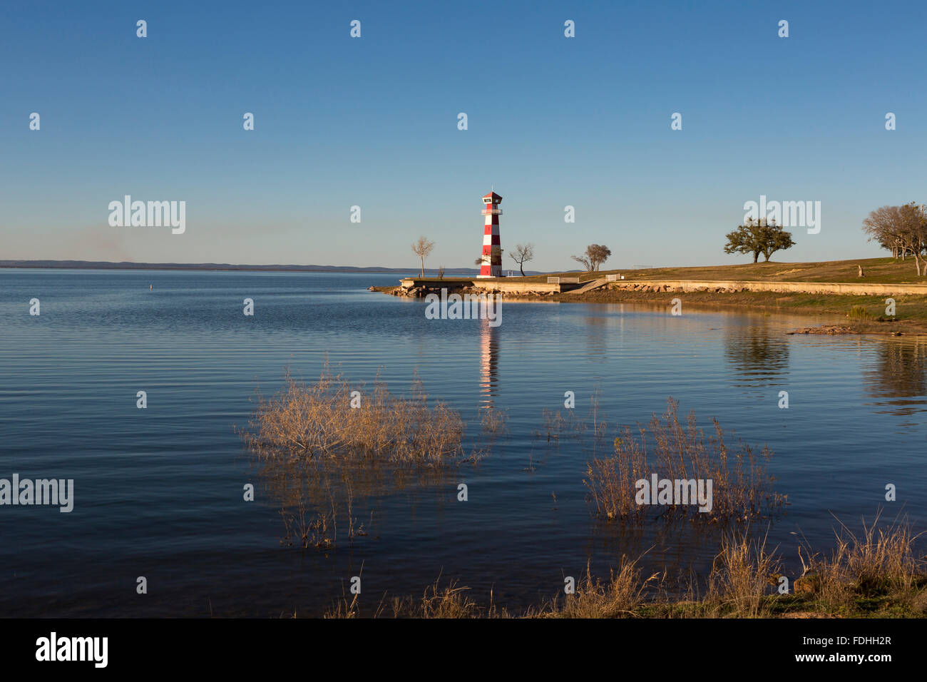 The lighthouse at Lake Buchanan,TX Stock Photo Alamy