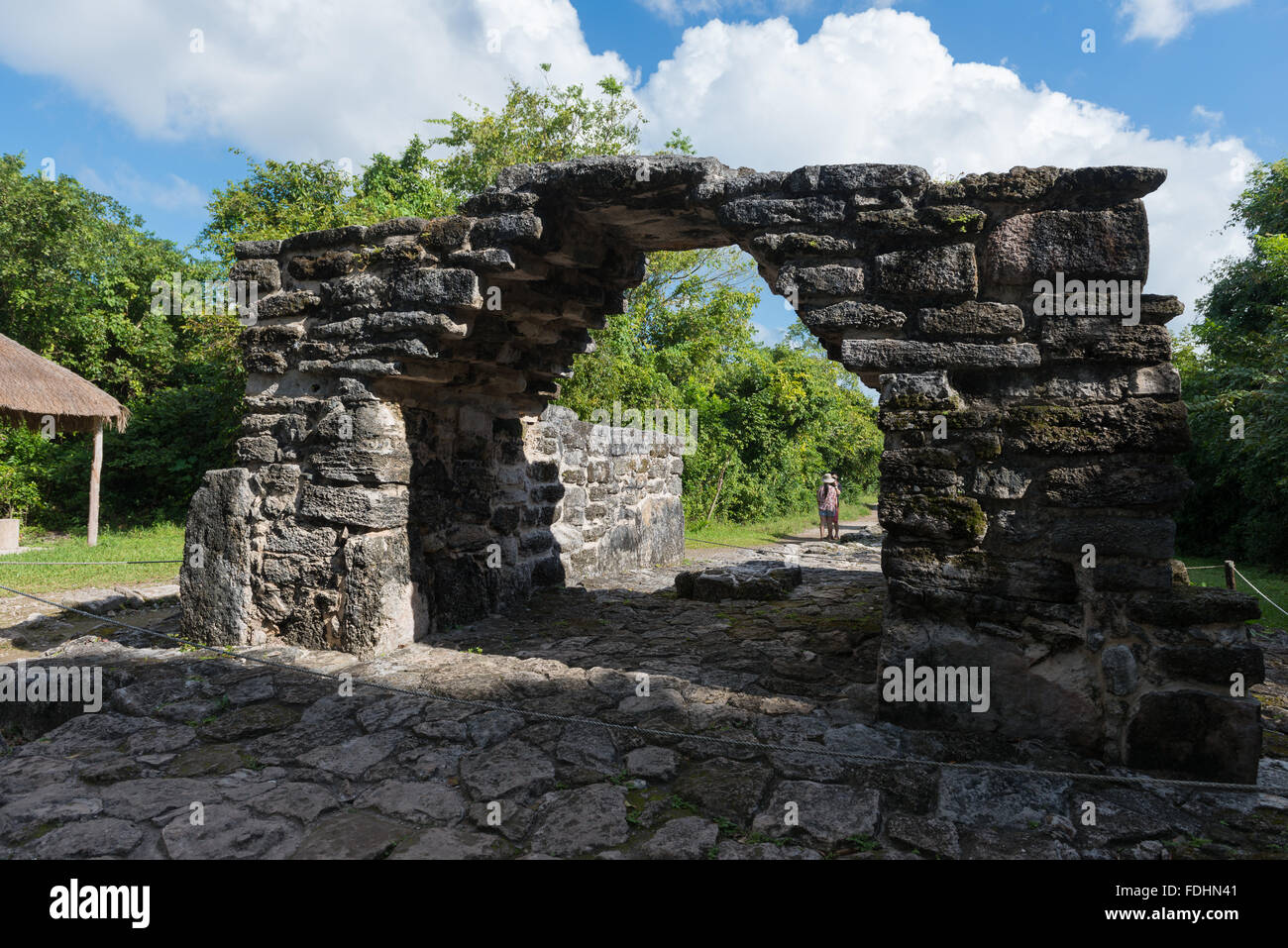 Mexico cozumel san gervasio mayan hires stock photography and images