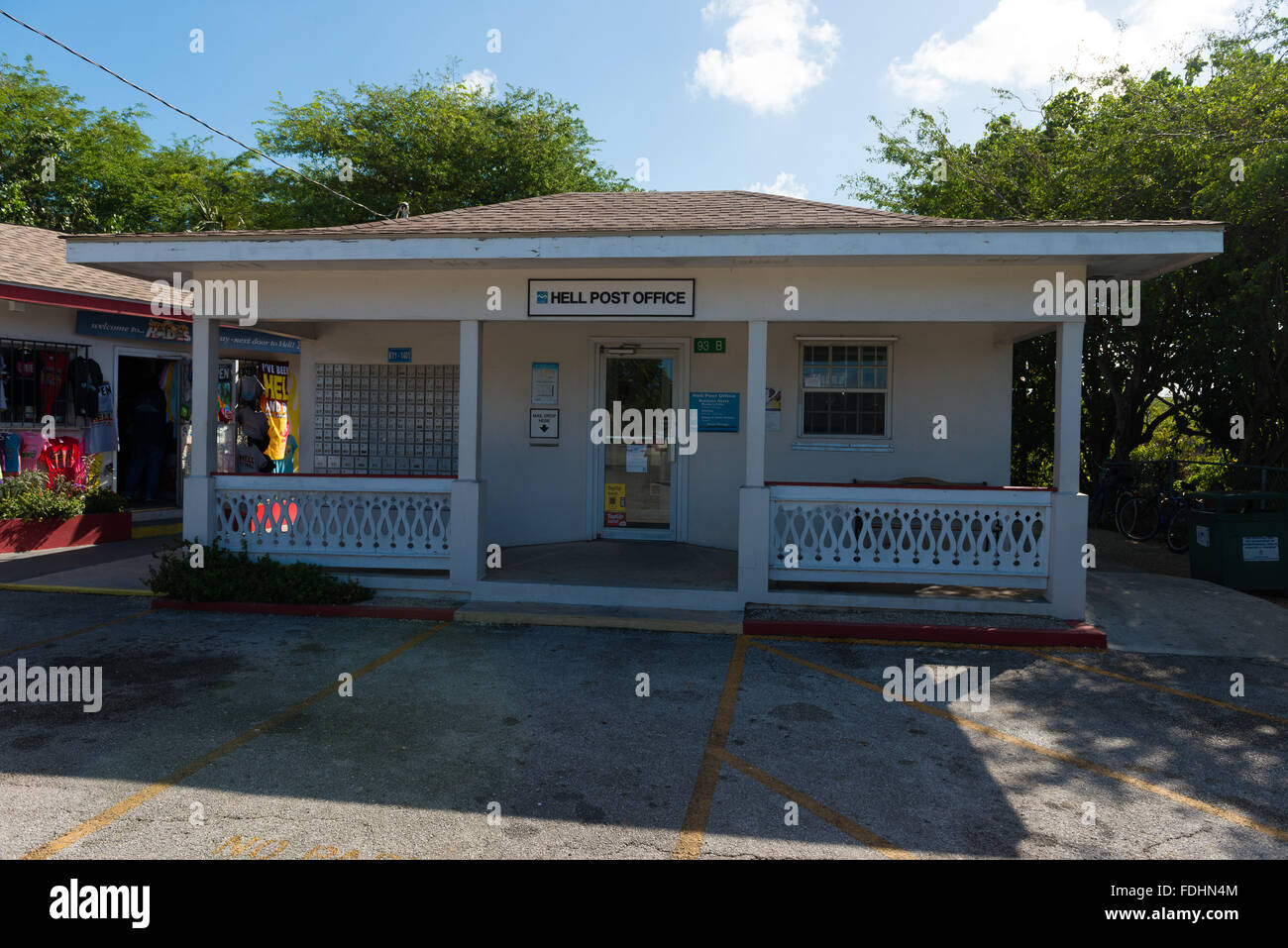 Hell Post Office In Grand Cayman Stock Photo Alamy