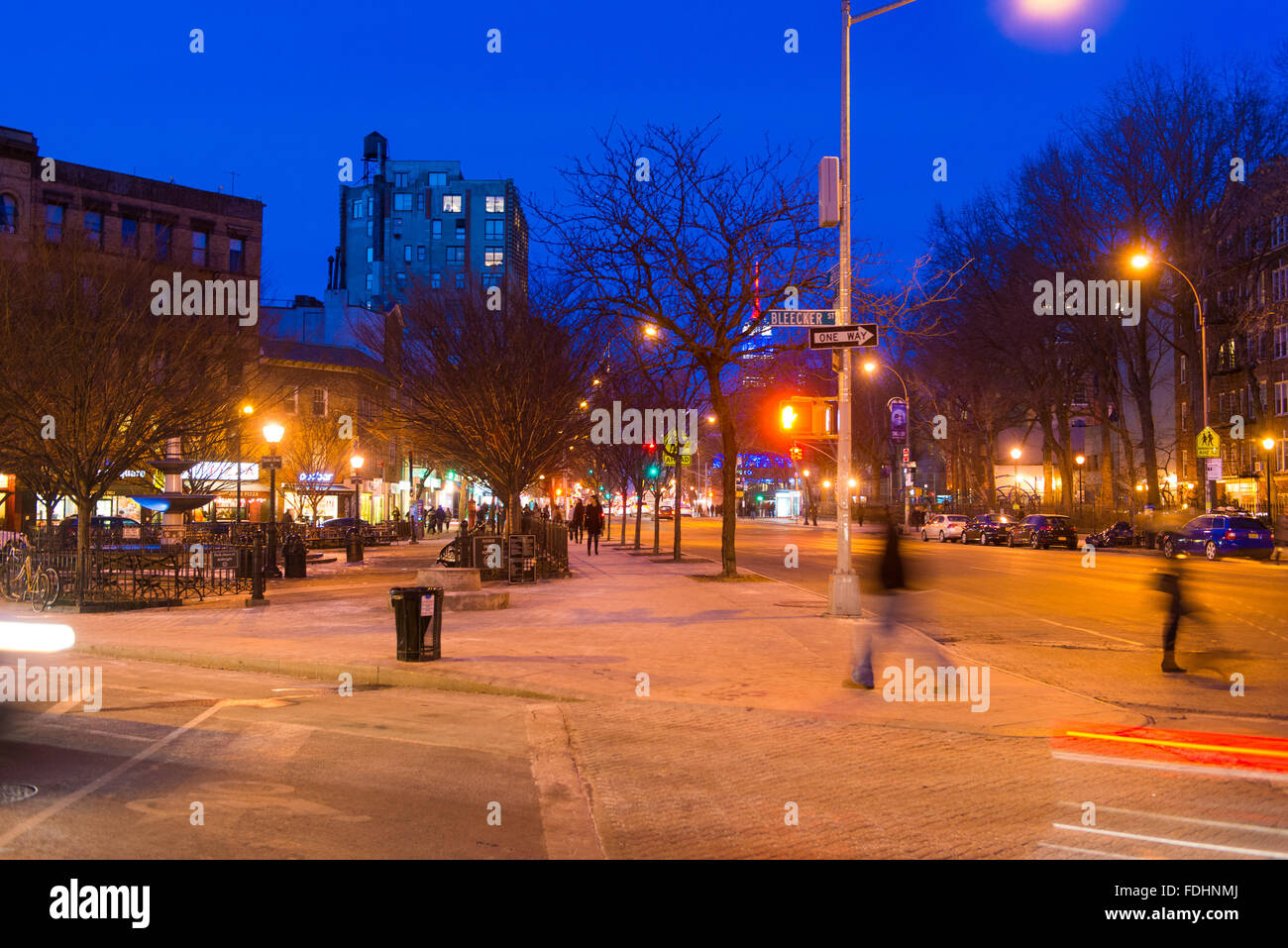 Father Demo Square In Greenwich Village District, New York Stock Photo