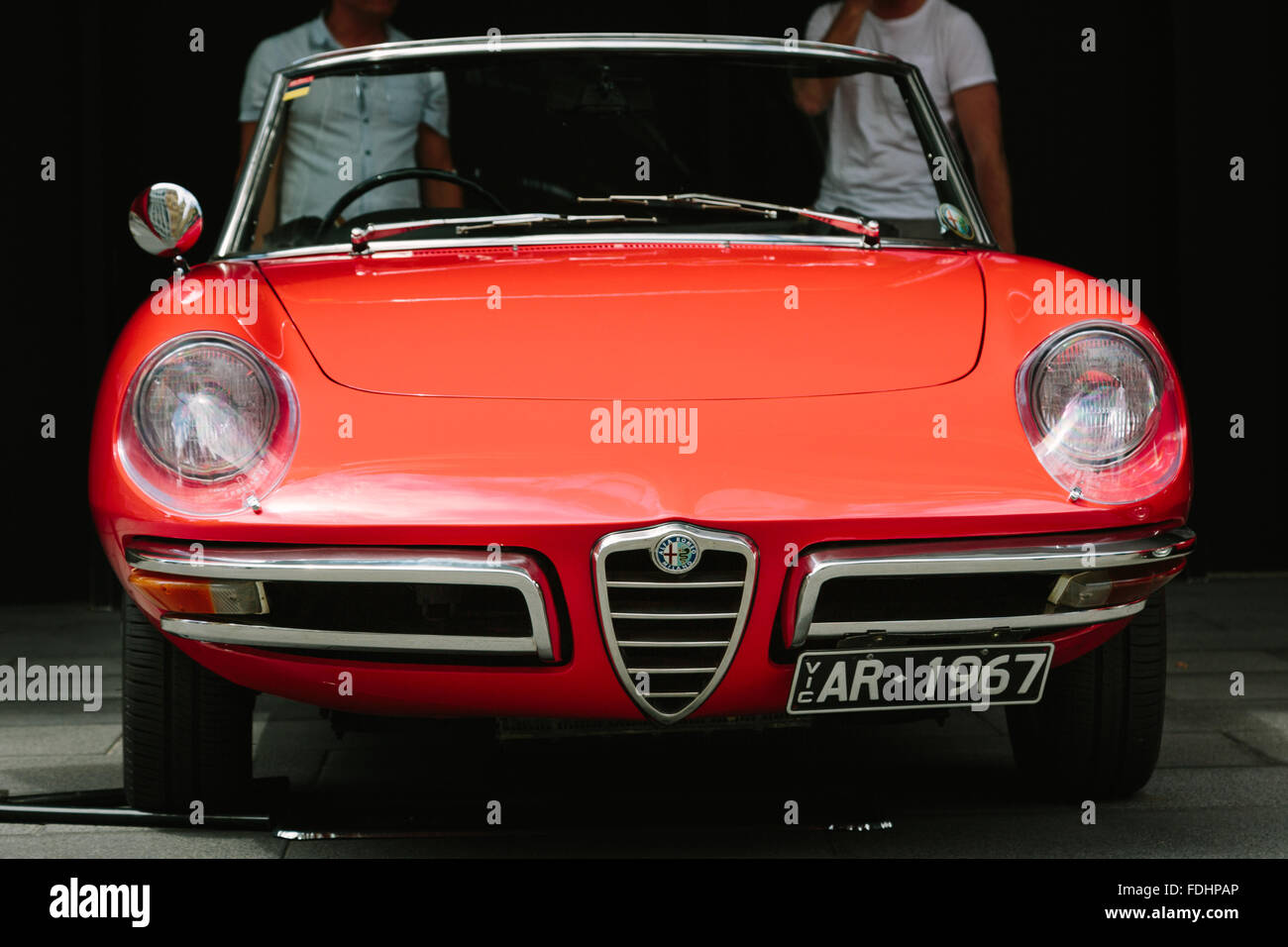 Car enthusiasts display their cars at the Car Club Showcase, Federation