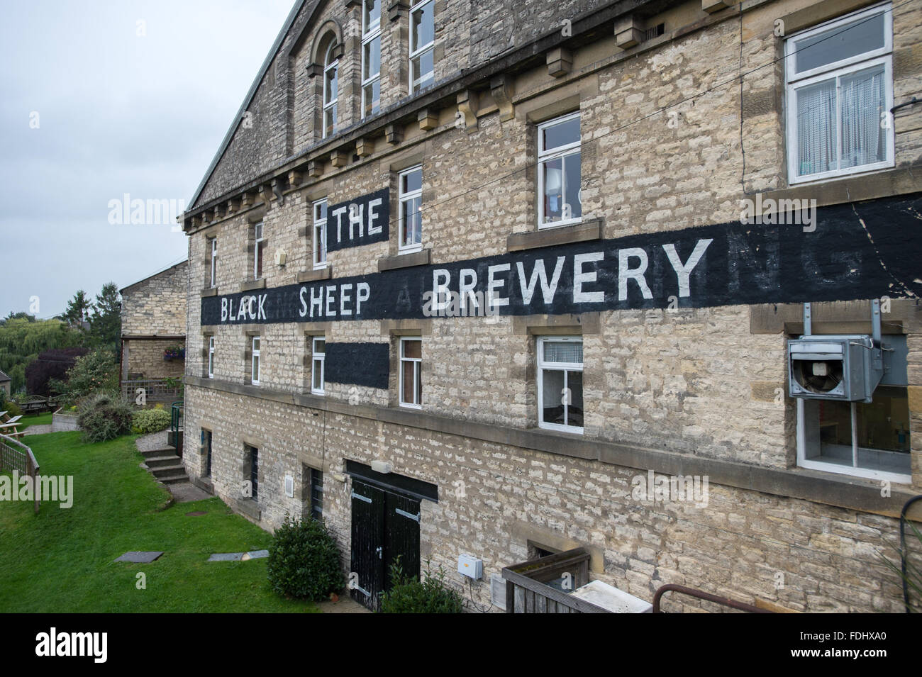 The Black Sheep Brewery in Masham in Yorkshire, England, UK. Stock Photo