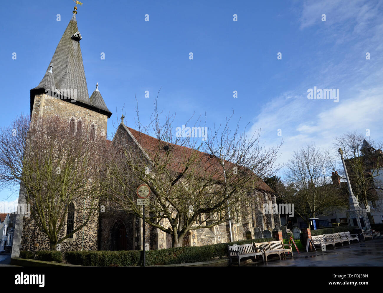 All Saints Church, Maldon, Essex Stock Photo - Alamy