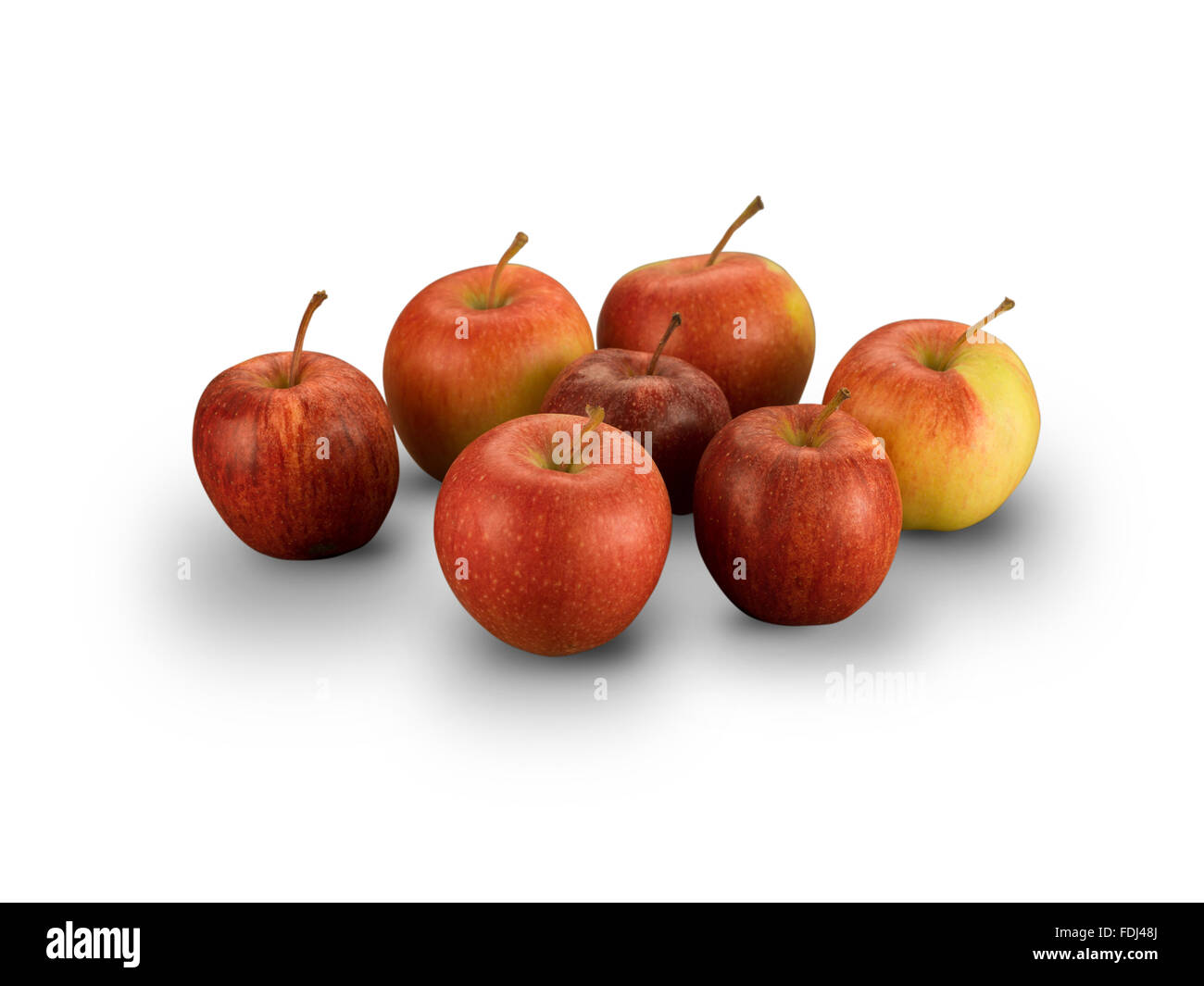 Four apples Cut Out Stock Images & Pictures Alamy