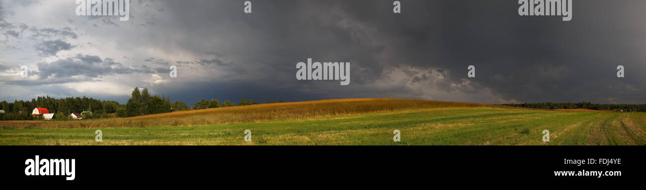 Rural landscape stormy weather hi-res stock photography and images - Alamy