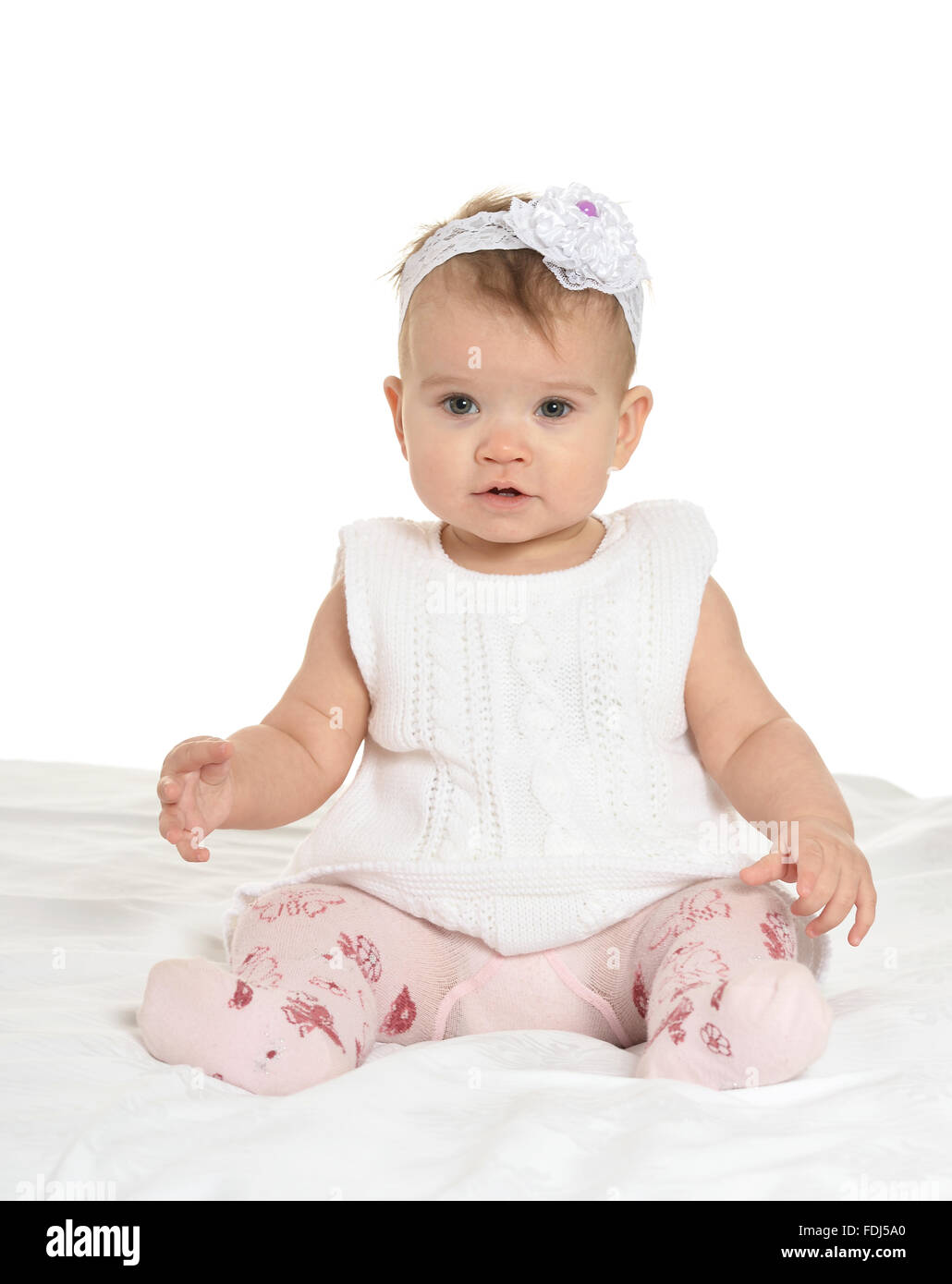 Portrait of adorable baby Stock Photo - Alamy