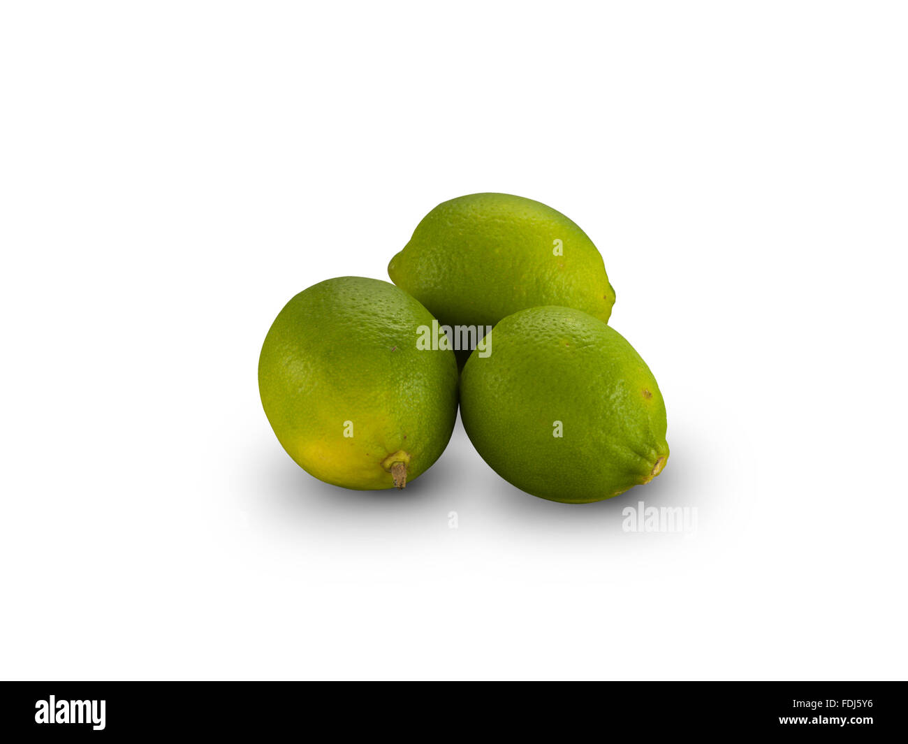 organic limes isolated on white Stock Photo Alamy