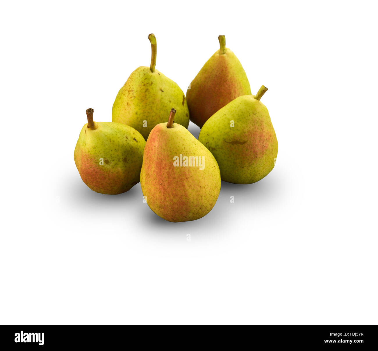 organic pears isolated on white Stock Photo Alamy