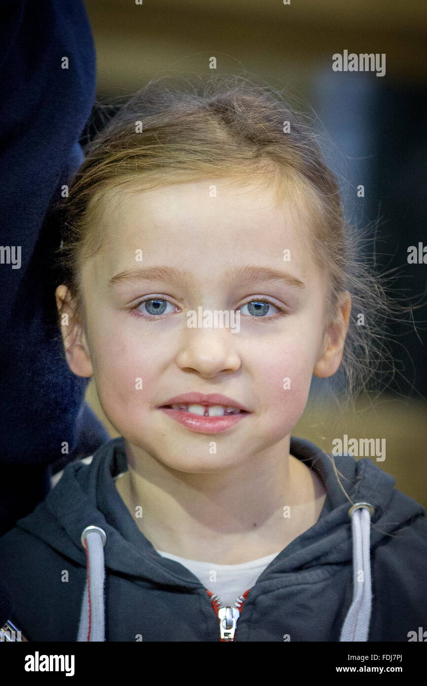 Princess Margarita de Bourbon de Parme of The Netherlands with her