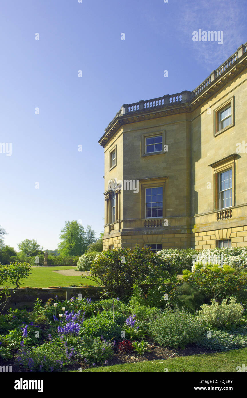 The east, or garden, front at Basildon Park, built 177683 by John Carr