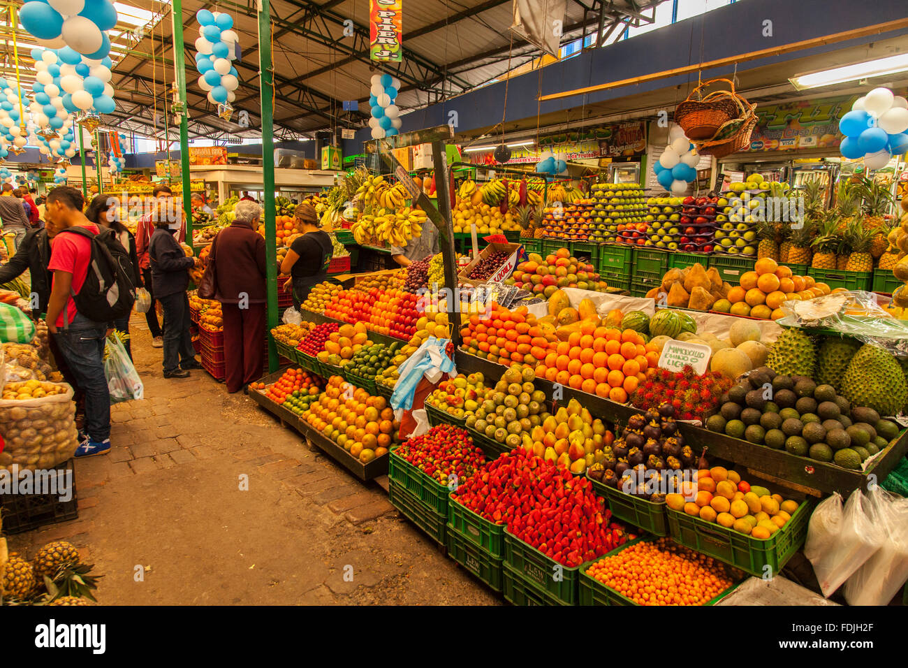 Bogota Paloquemao fruit and vegetable market,Colombia, South America