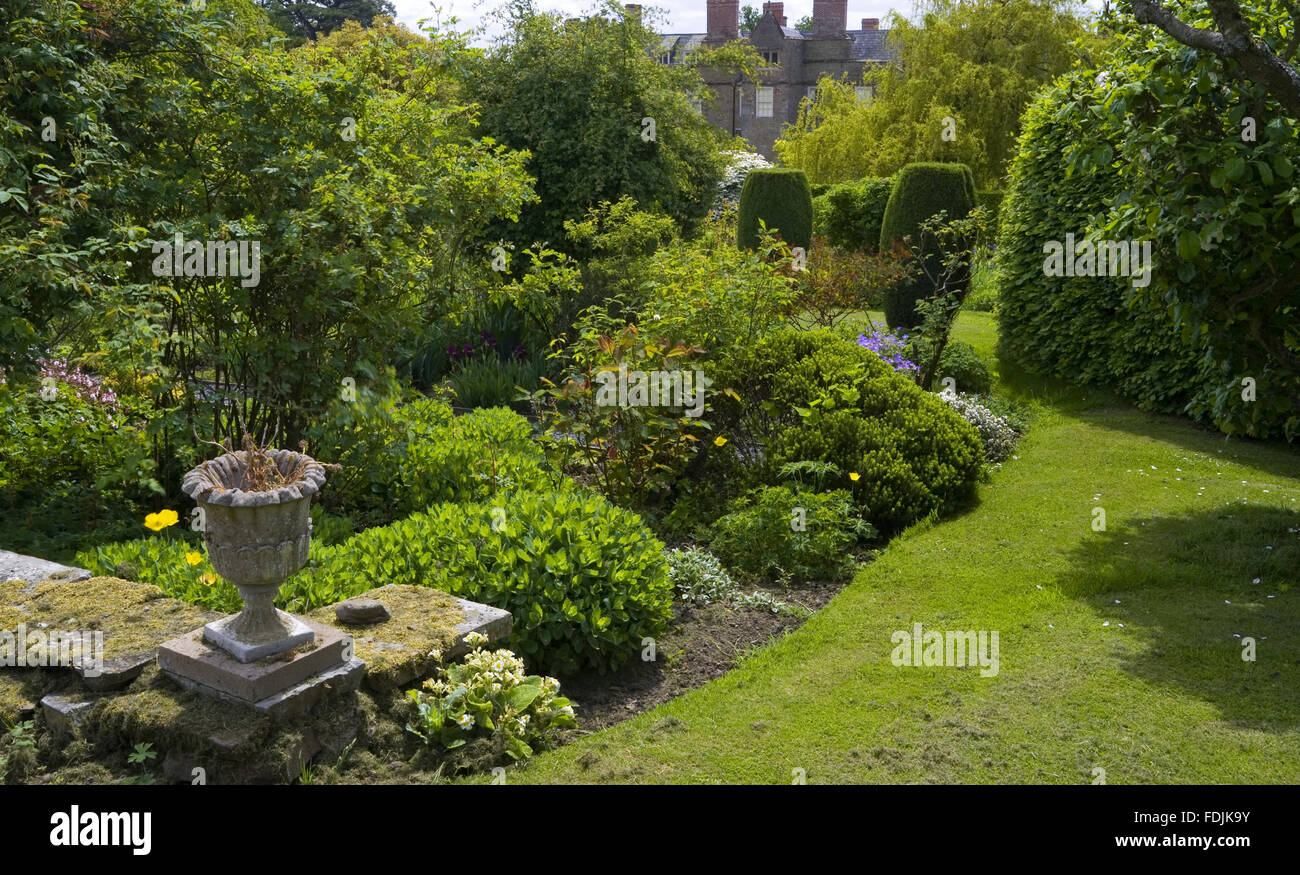Walled Garden Croft Castle Herefordshire Stock Photos - 
