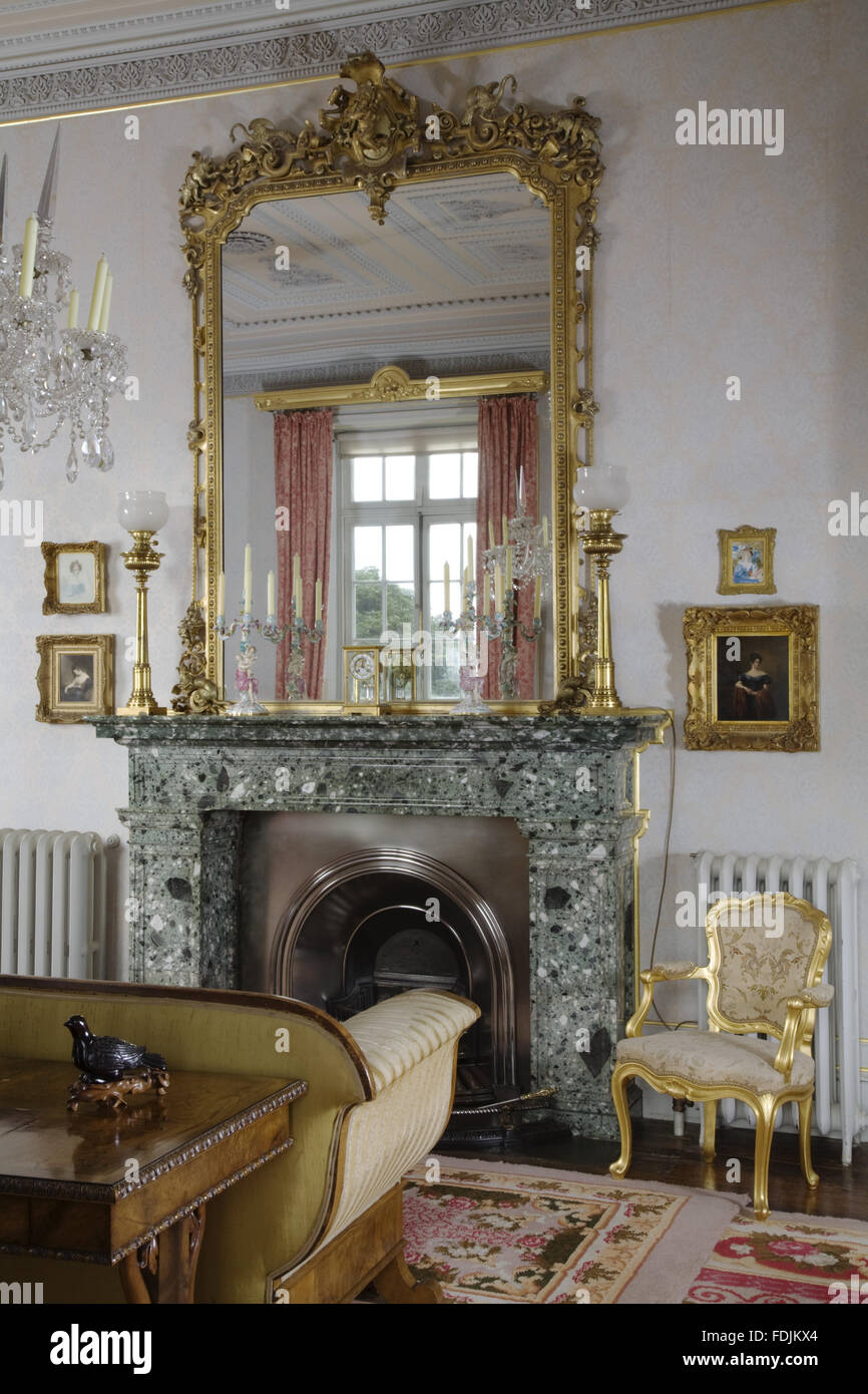 The White Drawing Room At Arlington Court Devon Part Of