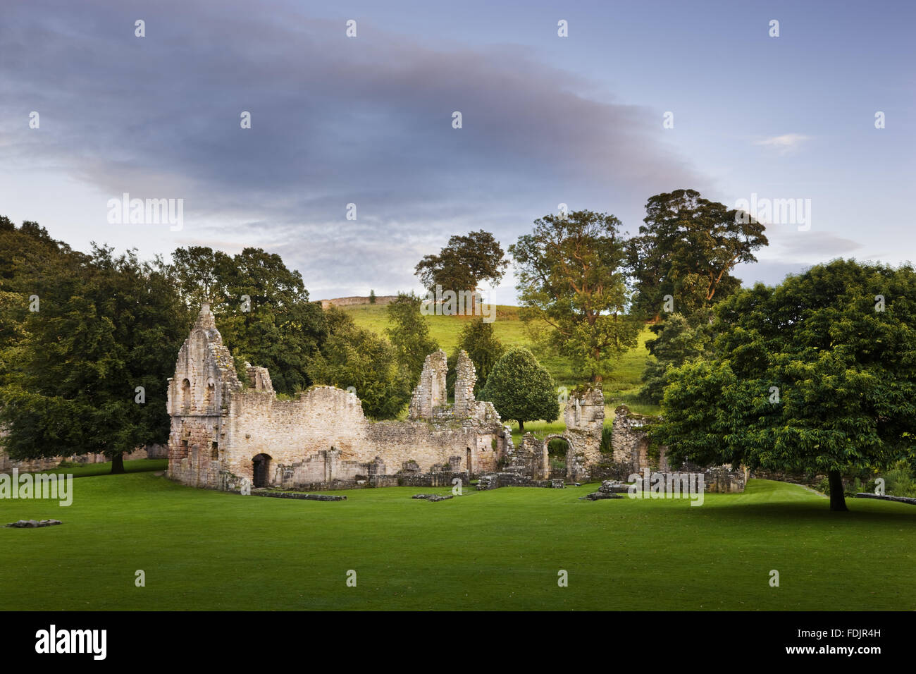 The Guesthouse at Fountains Abbey, North Yorkshire. Cistercian monks