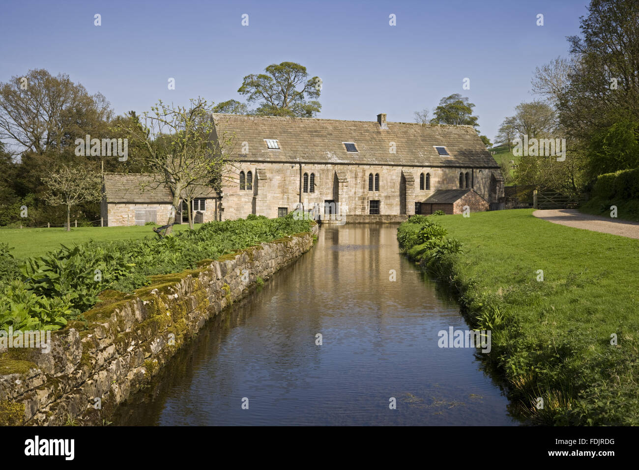 Fountains abbey spring hires stock photography and images Alamy