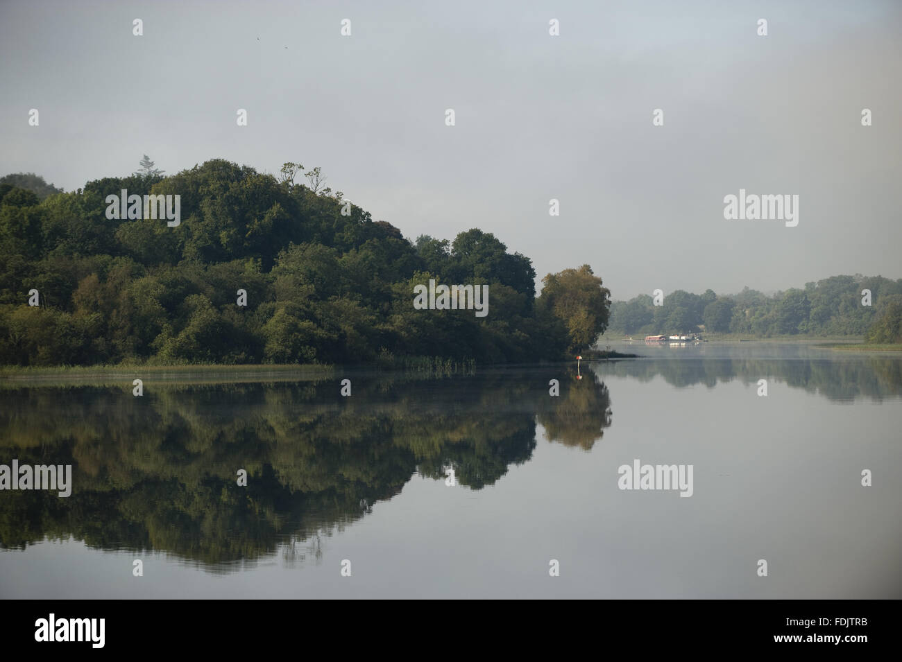 Lough Erne at Crom, Co. Fermanagh, Northern Ireland. Stock Photo