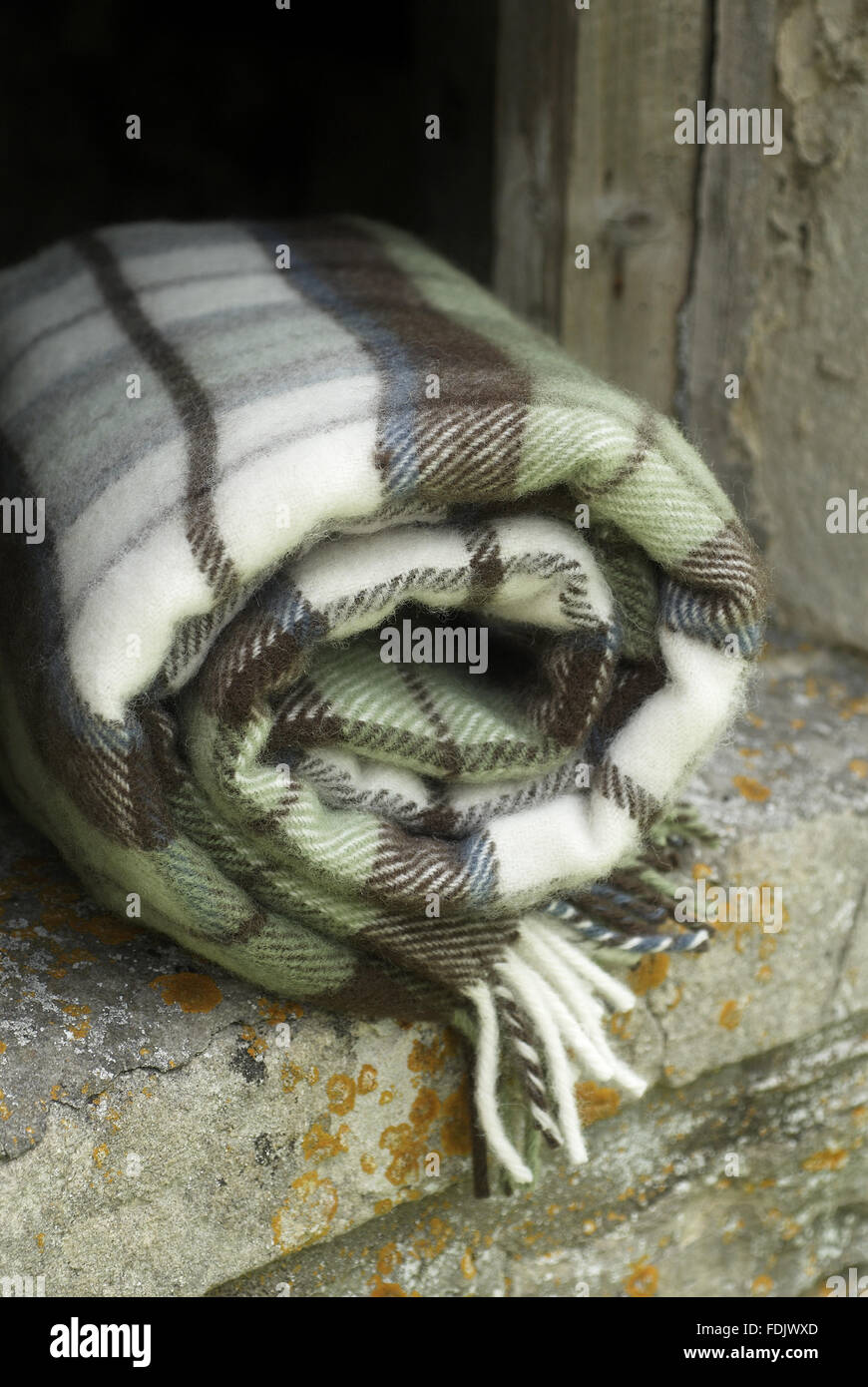Blanket woven in Wales available from National Trust shops Stock