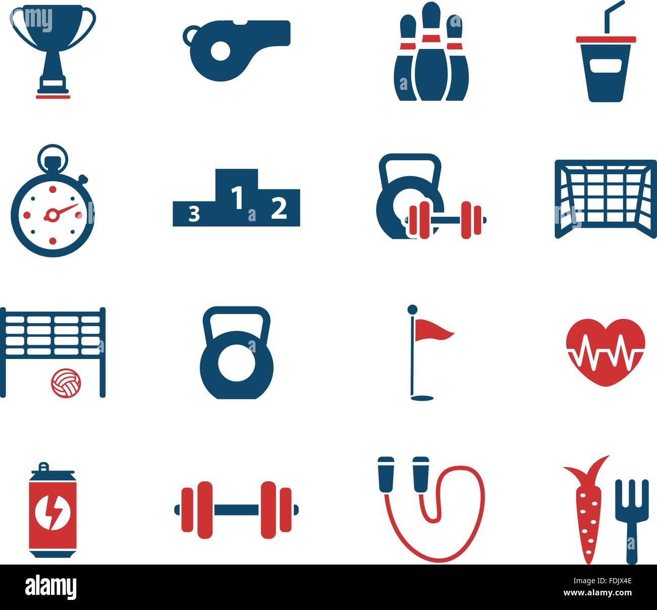 Sport simply icons Stock Vector Image & Art - Alamy