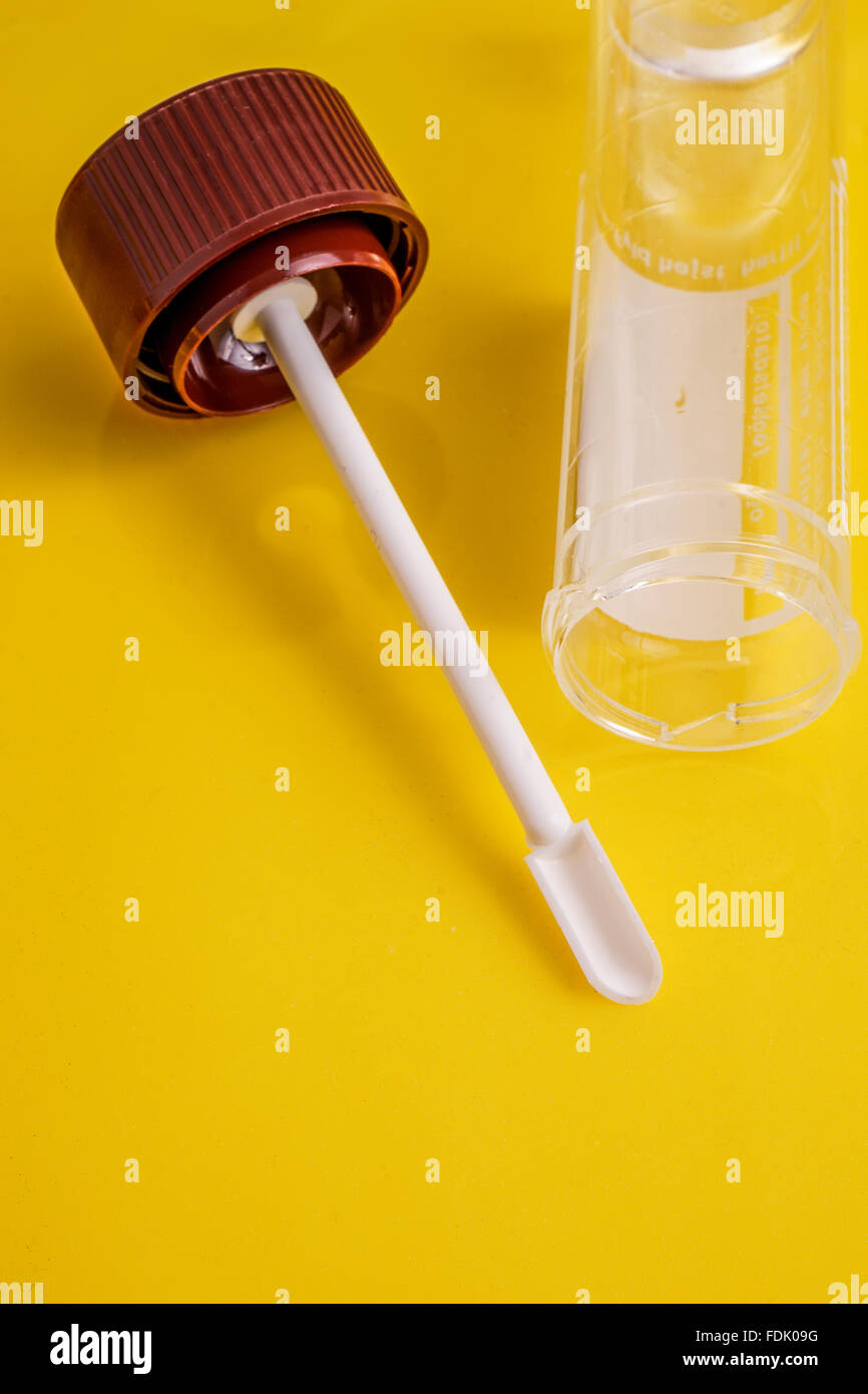 Stool Sample ready for taking the sample and testing Stock Photo Alamy