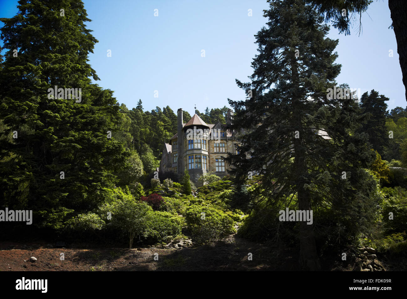 Cragside, Northumberland, the home of industrialist William Armstrong ...