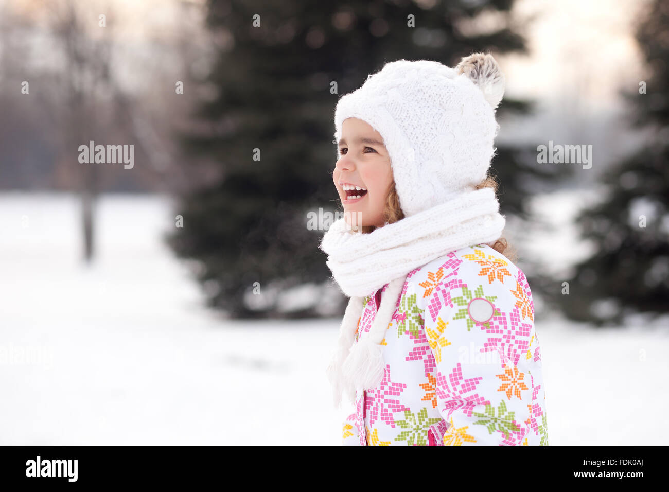 Happy girl laughing hi-res stock photography and images - Alamy
