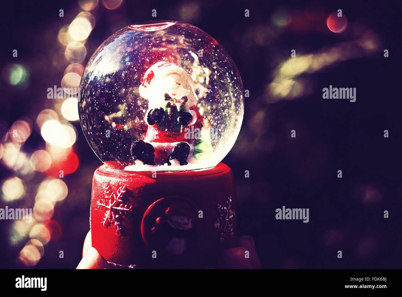 Christmas snow globe hi-res stock photography and images - Alamy