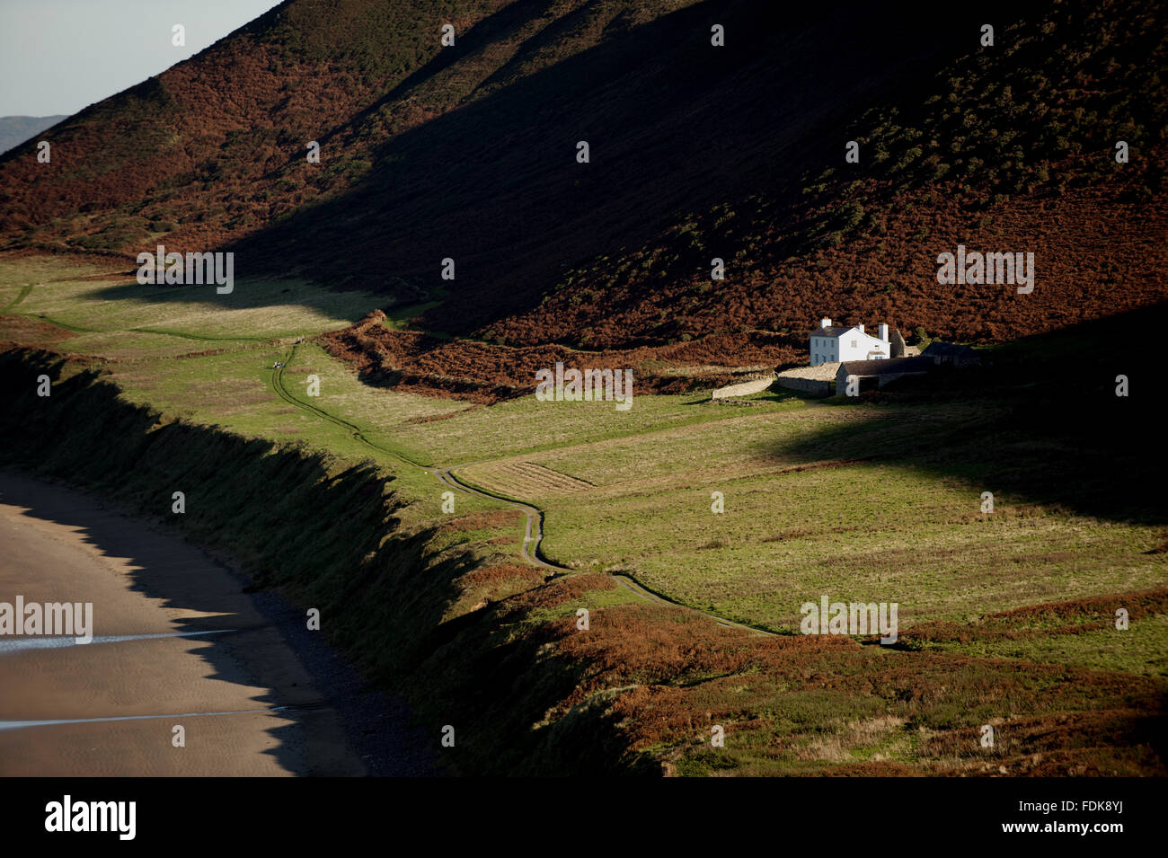 The Old Rectory, a National Trust Holiday Cottage in Rhossili Bay