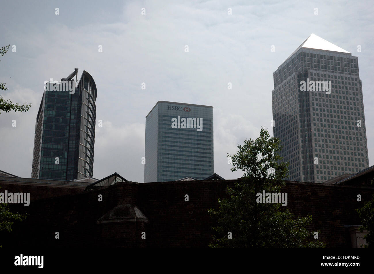 Hsbc headquarters tower canary hi-res stock photography and images - Alamy