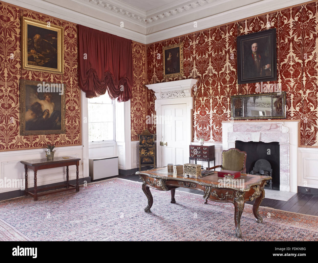 The Prince Regent Room at Clandon Park, Surrey Stock Photo - Alamy