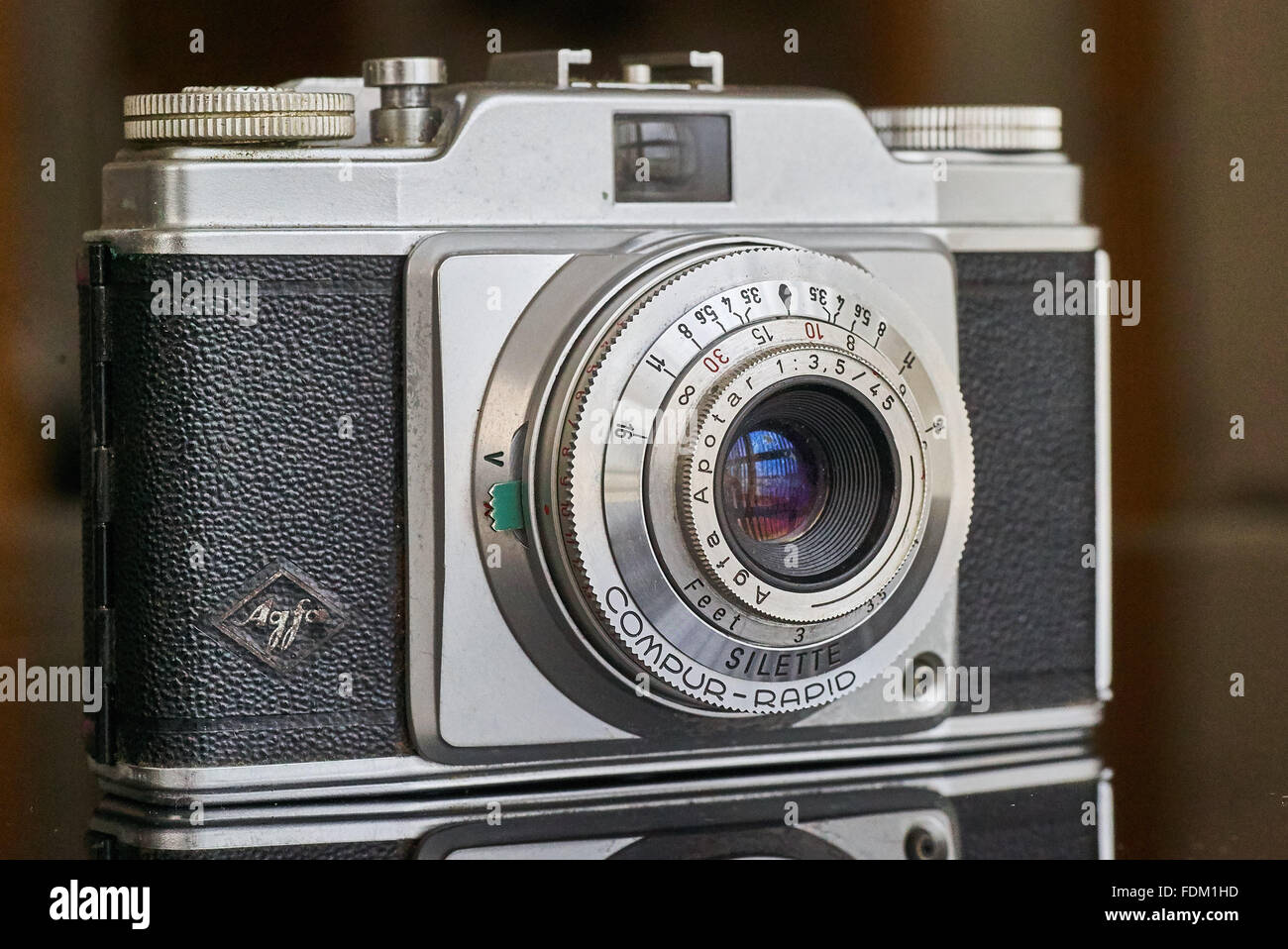 Vintage Agfa Silette Camera Stock Photo - Alamy