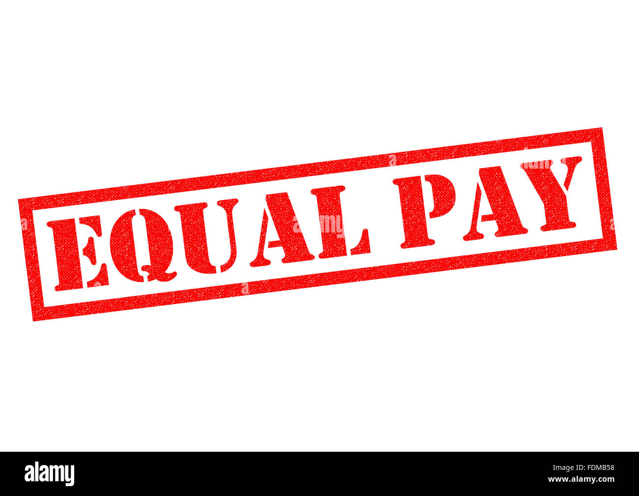 EQUAL PAY red Rubber Stamp over a white background Stock Photo Alamy