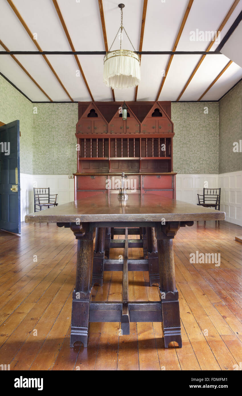 Philip Webb Table And Dresser In The Dining Room At Red House