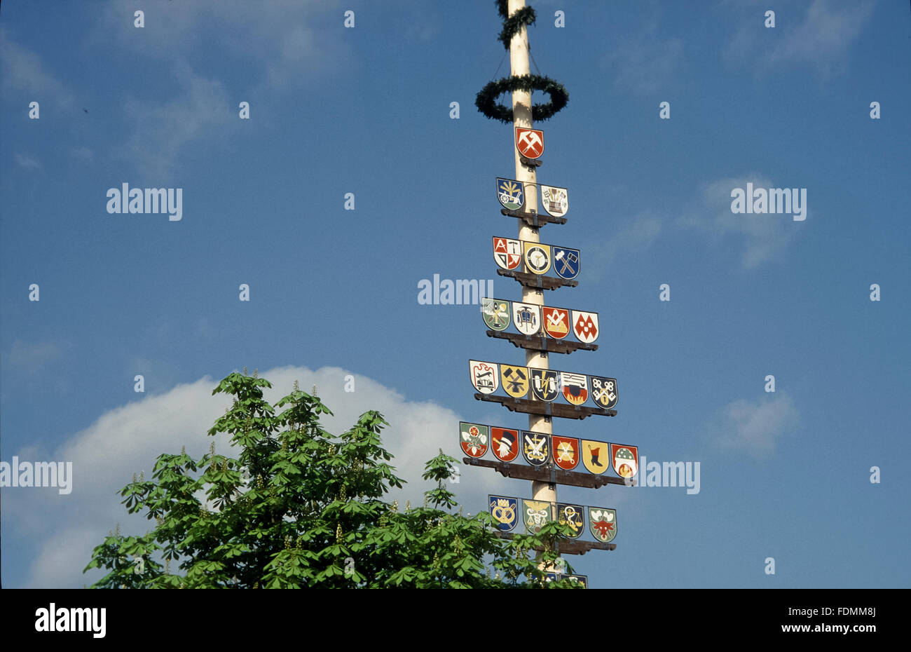 Oktoberfest Maypole High Resolution Stock Photography and Images - Alamy