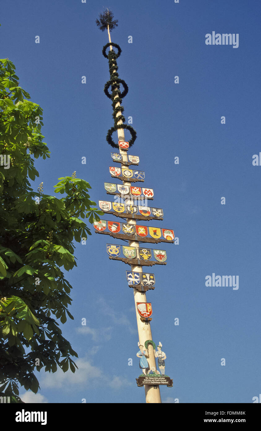 Oktoberfest Maypole High Resolution Stock Photography and Images - Alamy