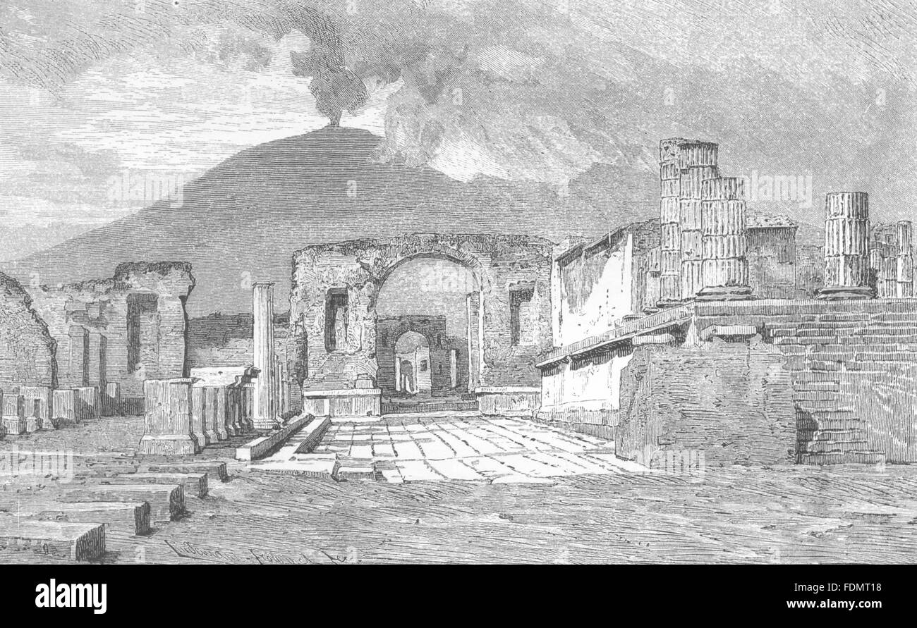 Pompeii Black and White Stock Photos & Images - Alamy