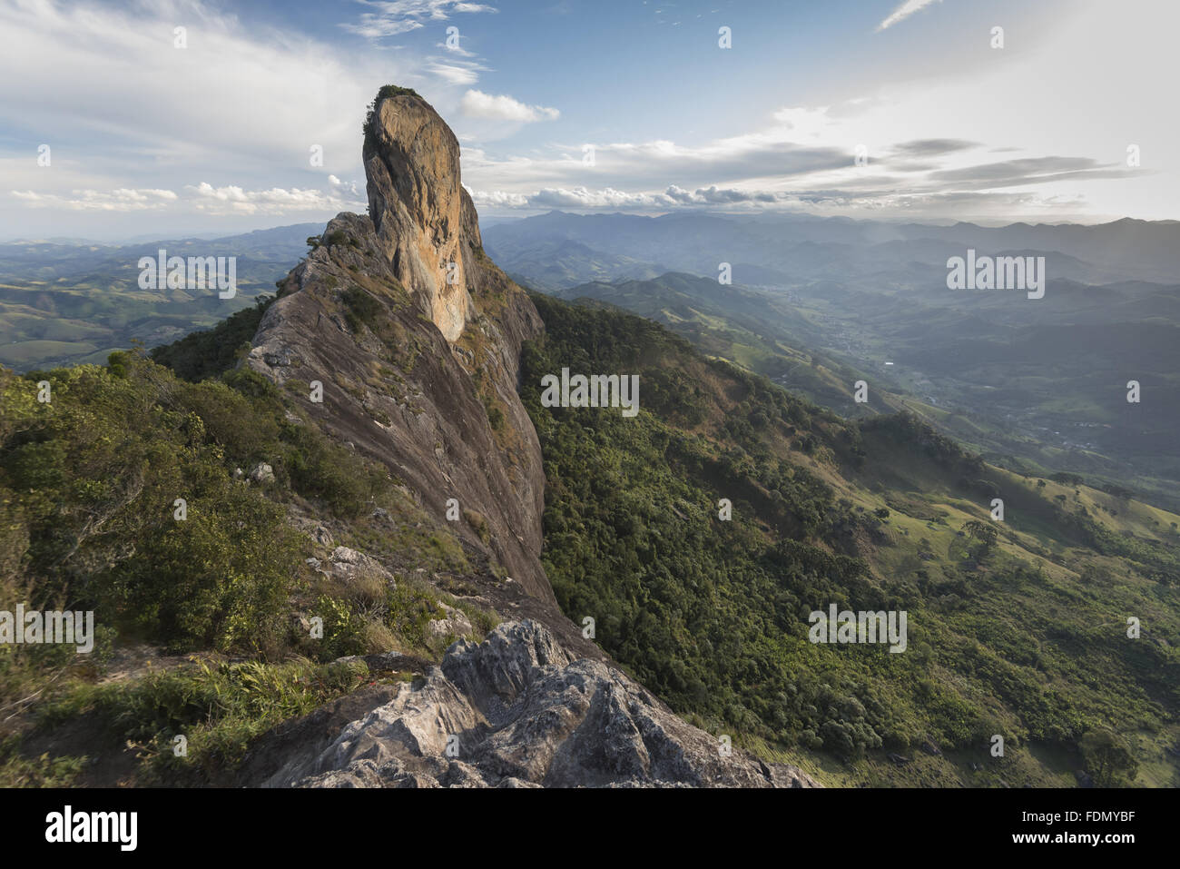 Pedra do Baú na Serra da Mantiqueira Stock Photo