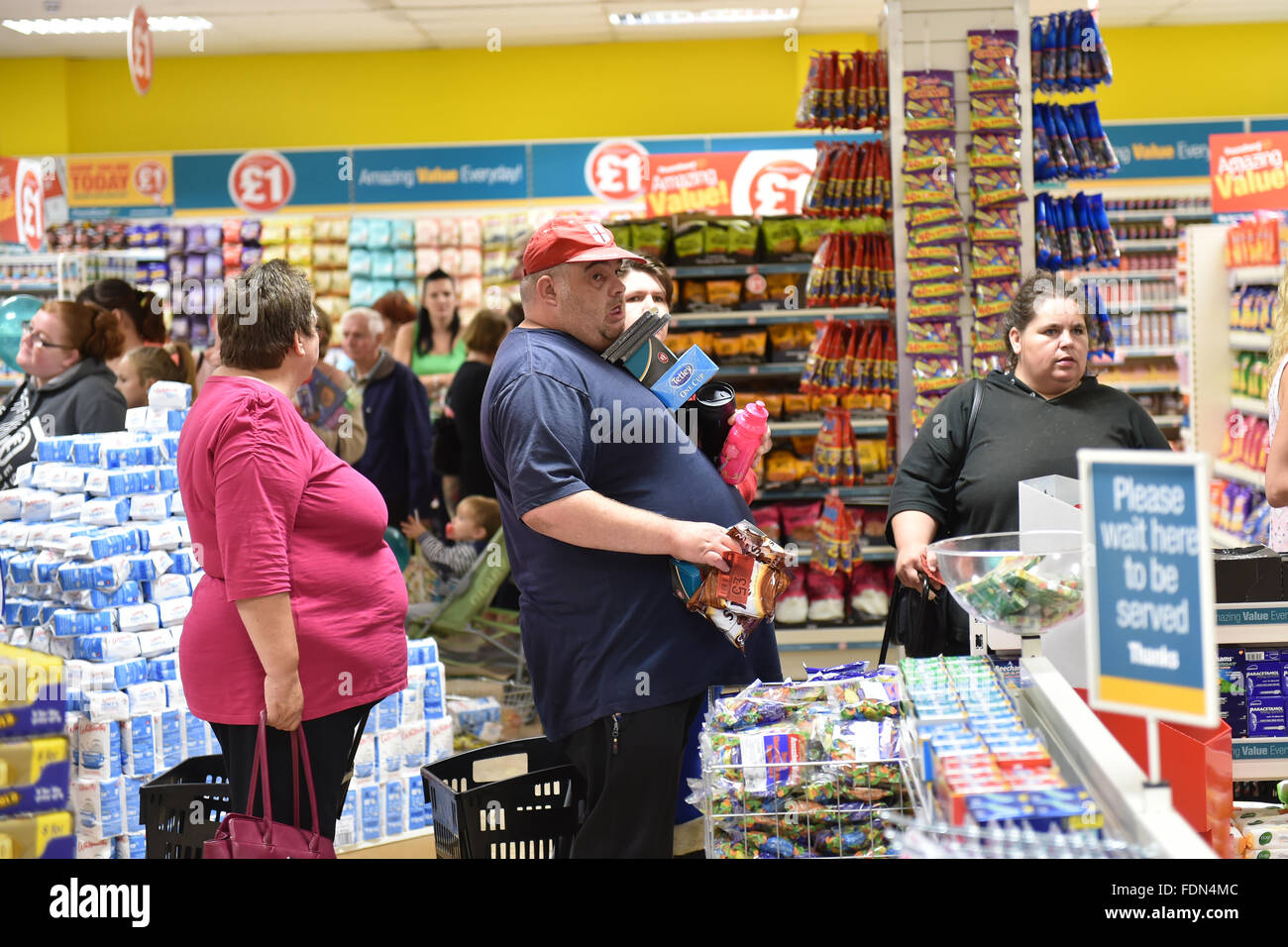 Poundland Store West Yorkshire UK Stock Photo Alamy