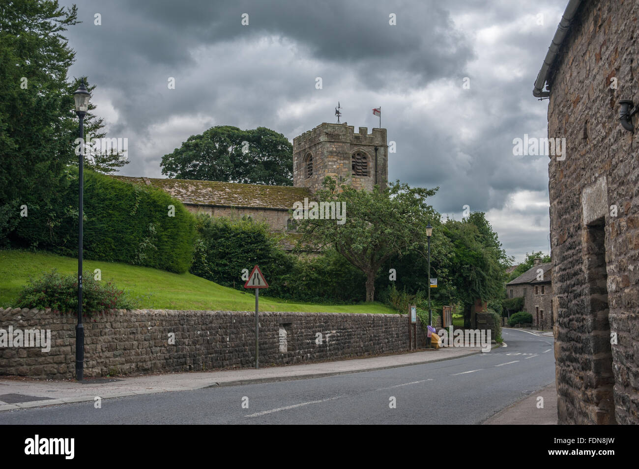 St.Wilfrid's Church at Melling in the Lune Valley Lancashire Stock